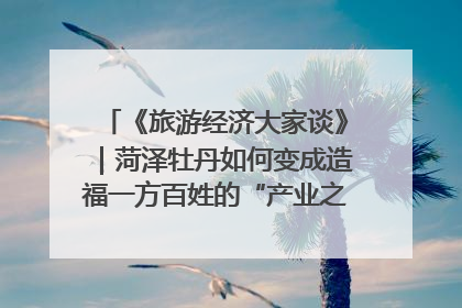 《旅游经济大家谈》｜菏泽牡丹如何变成造福一方百姓的“产业之花”“富民之花”？