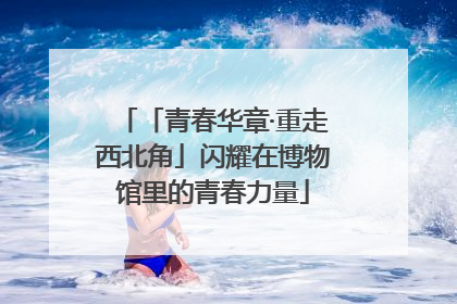 「青春华章·重走西北角」闪耀在博物馆里的青春力量