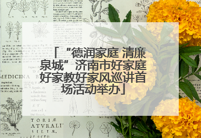 “德润家庭 清廉泉城”济南市好家庭好家教好家风巡讲首场活动举办