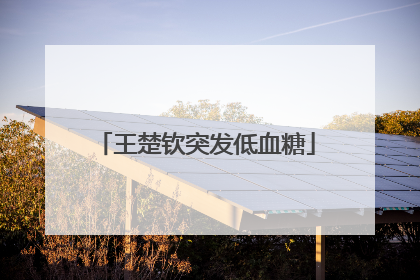 王楚钦突发低血糖