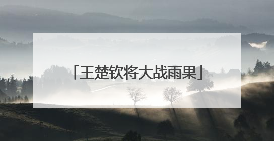 王楚钦将大战雨果