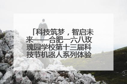 科技筑梦，智启未来——合肥一六八玫瑰园学校第十三届科技节机器人系列体验赛燃动校园
