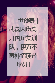 世预赛｜武磊因伤离开国足集训队，伊万不再补招顶替球员