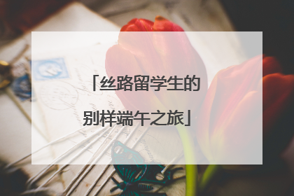丝路留学生的别样端午之旅