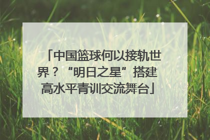 中国篮球何以接轨世界？“明日之星”搭建高水平青训交流舞台