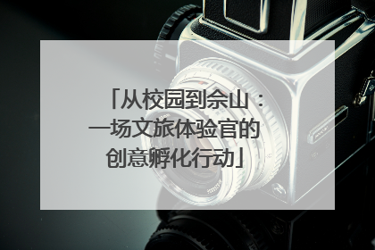 从校园到佘山：一场文旅体验官的创意孵化行动