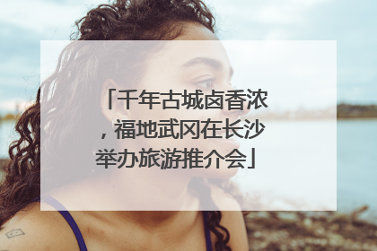 千年古城卤香浓，福地武冈在长沙举办旅游推介会