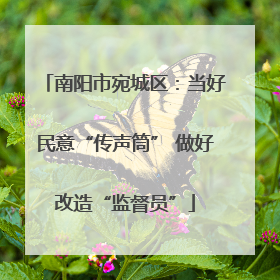 南阳市宛城区：当好民意“传声筒” 做好改造“监督员”
