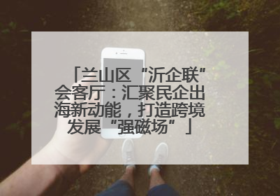 兰山区“沂企联”会客厅：汇聚民企出海新动能，打造跨境发展“强磁场”