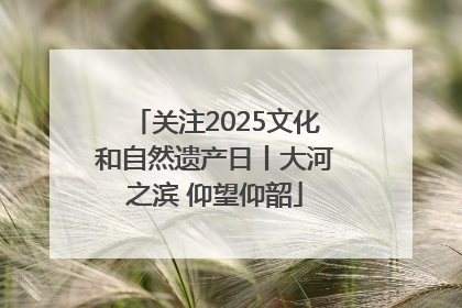 关注2025文化和自然遗产日丨大河之滨 仰望仰韶