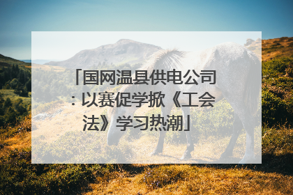 国网温县供电公司：以赛促学掀《工会法》学习热潮