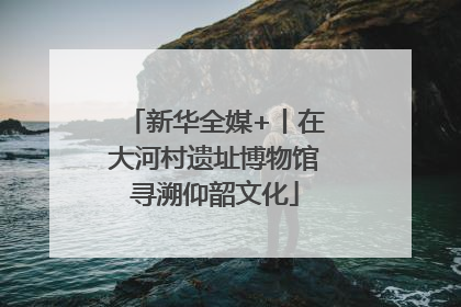 新华全媒+丨在大河村遗址博物馆寻溯仰韶文化