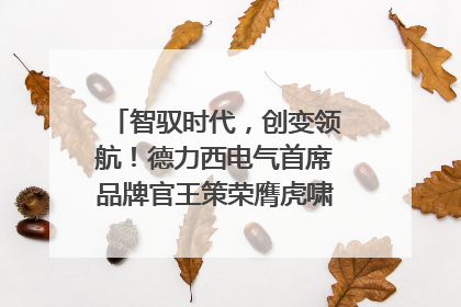 智驭时代，创变领航！德力西电气首席品牌官王策荣膺虎啸奖年度品牌人物