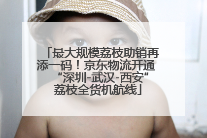 最大规模荔枝助销再添一码！京东物流开通“深圳-武汉-西安” 荔枝全货机航线