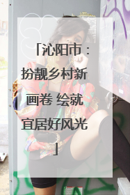 沁阳市：扮靓乡村新画卷 绘就宜居好风光