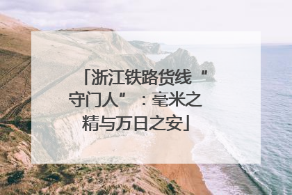 浙江铁路货线“守门人”：毫米之精与万日之安