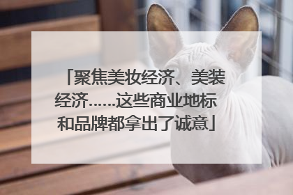 聚焦美妆经济、美装经济……这些商业地标和品牌都拿出了诚意