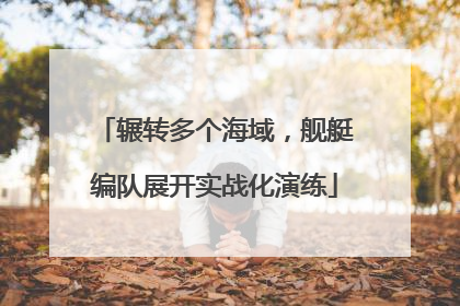 辗转多个海域，舰艇编队展开实战化演练