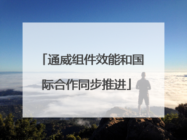 通威组件效能和国际合作同步推进
