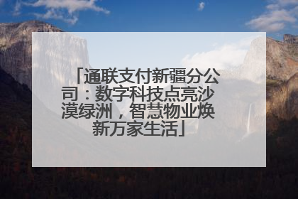 通联支付新疆分公司：数字科技点亮沙漠绿洲，智慧物业焕新万家生活