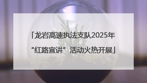 龙岩高速执法支队2025年“红路宣讲”活动火热开展