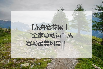 龙舟赛花絮丨 “全家总动员”成赛场最美风景！