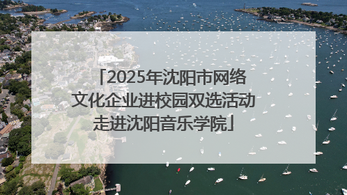 2025年沈阳市网络文化企业进校园双选活动走进沈阳音乐学院