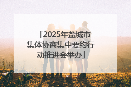 2025年盐城市集体协商集中要约行动推进会举办