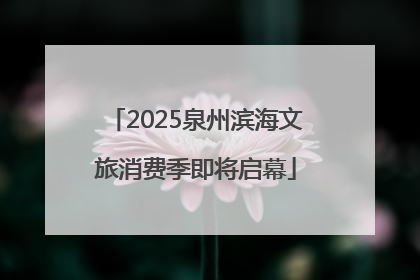 2025泉州滨海文旅消费季即将启幕